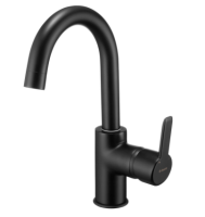 Смеситель для раковины Deante ARNIKA BQA_N24M чёрный матовый