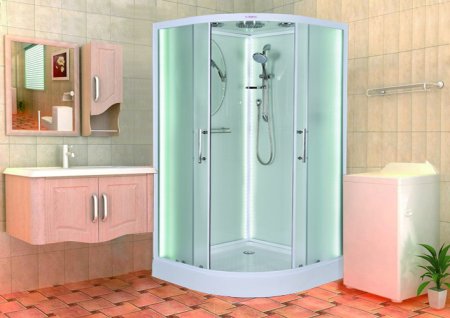 Душевая кабина Esbano Led ES-L110CR 