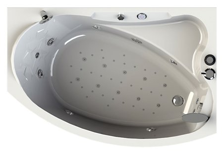 Акриловая ванна Радомир Бостон Стандарт Luxe правая 