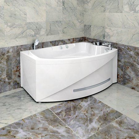 Акриловая ванна Радомир Бостон Стандарт Luxe правая 