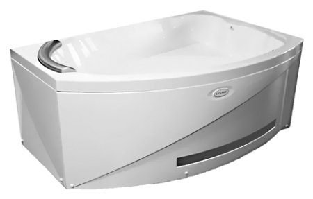 Акриловая ванна Радомир Бостон Стандарт Luxe правая 