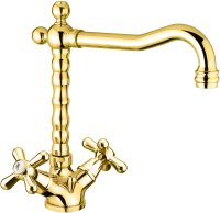 Смеситель для раковины Fiore MARGOT 26OO0625, золото