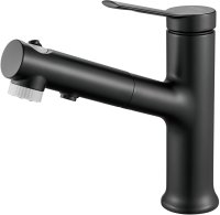 Смеситель для раковины многофункциональный Raffine F281H, черный