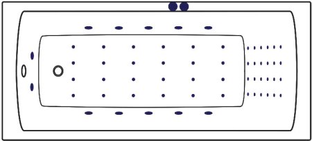 Акриловая ванна Excellent Aquaria WAEX.AQU17.NANO 170x75 