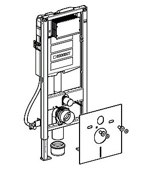 Инсталляция для унитаза Geberit Duofix Sigma Plattenbau 111.362.00.5 