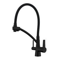 Смеситель для кухни Gappo G4398-16 Черный матовый Смеситель для кухни Gappo G4398-16 Черный матовый