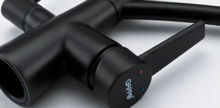 Смеситель для кухни Gappo G4398-16 Черный матовый 