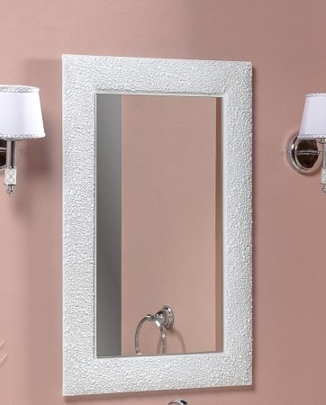 Зеркало Boheme Armadi Art NeoArt Aura 60 537 с подсветкой Белое 