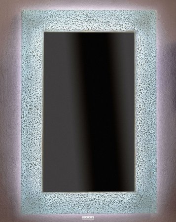Зеркало Boheme Armadi Art NeoArt Aura 60 537 с подсветкой Белое 