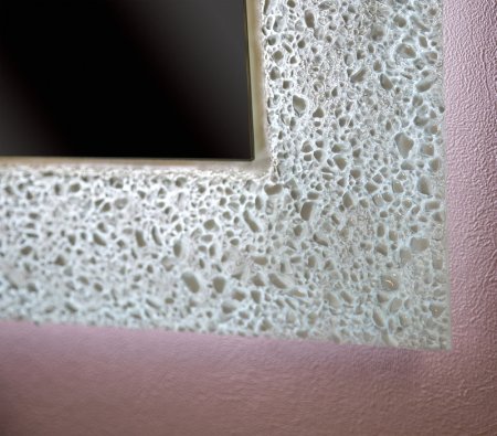 Зеркало Boheme Armadi Art NeoArt Aura 60 537 с подсветкой Белое 