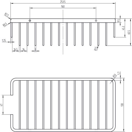 Полка Zorg Antic AZR U-1 BR 