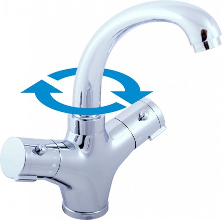 Смеситель Rav Slezak Dunaj Termostat TRM26.5 для раковины 