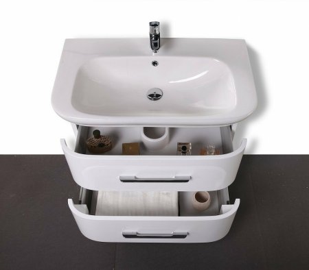 Раковина BelBagno Alpina 80 ALP-800-CB-LVB Белая 