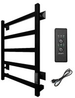 Полотенцесушитель электрический (лесенка) Тругор Пэк сп 20 кв 60х50 см, черный