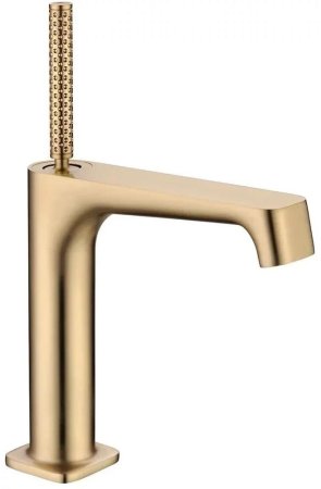 Смеситель для раковины Grocenberg GB2091MG, матовое золото 