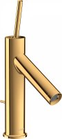 Смеситель Axor Starck 10111990 для раковины, полированное золото