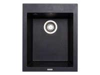 Мойка для кухни каменная Longran Cube CUG 41х50 Оникс