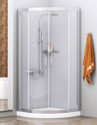 Душевой уголок WasserKRAFT Isen 26S01 90x90 см 