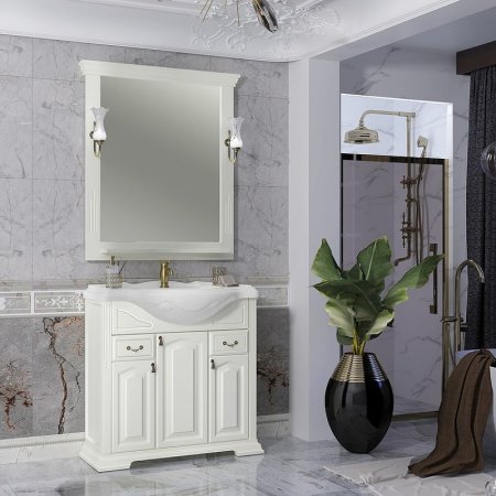 Зеркало Opadiris Риспекто 85 00-00005907 Слоновая кость 