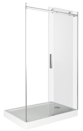 Душевая дверь в нишу Good Door Altair WTW-130-C-CH профиль хром, стекло прозрачное 