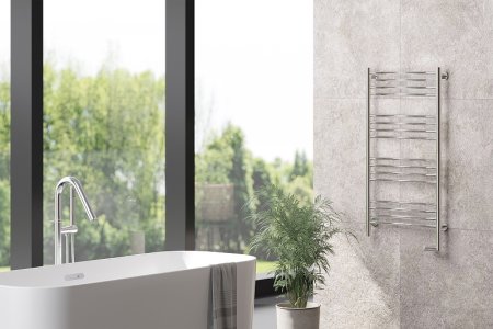 Электрический полотенцесушитель Сунержа Флюид 2.0 1000x500 R 30-5221-1050 Белый матовый 