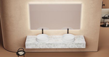 Раковина-чаша Abber Bequem 42 AC2114 Белая 