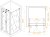 Душевой уголок RGW PA-144B (PA-104B+Z-050-2B+O-104B) 900x1000 