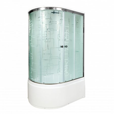 Душевая кабина Deto ЕМ4511 R N с гидромассажем 