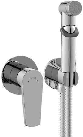 Гигиенический душ со смесителем Cersanit Moduo 64105 Хром 