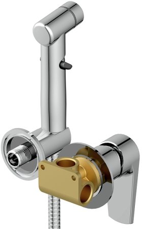 Гигиенический душ со смесителем Cersanit Moduo 64105 Хром 