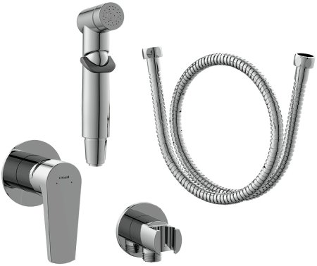 Гигиенический душ со смесителем Cersanit Moduo 64105 Хром 
