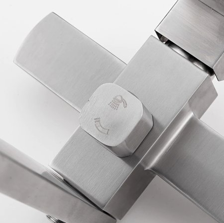 Смеситель для ванны Frap H802 F22802 универсальный Нержавеющая сталь 