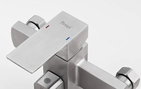 Смеситель для ванны Frap H802 F22802 универсальный Нержавеющая сталь 