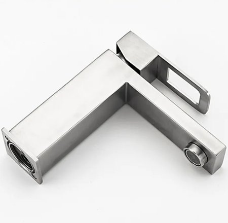 Смеситель для раковины Frap H804 F10804 Нержавеющая сталь 