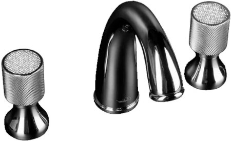 Смеситель для раковины Boheme Royal Cristal 277-Royal/CRST Хром 