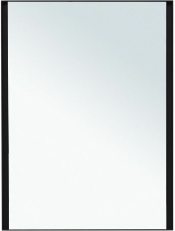 Зеркало Allen Brau Infinity 60 1.21018.BL с подсветкой Черное с сенсорным выключателем 