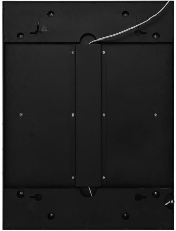 Зеркало Allen Brau Infinity 60 1.21018.BL с подсветкой Черное с сенсорным выключателем 