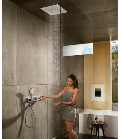 Смеситель для душа Hansgrohe RainSelect 15355000 с термостатом Хром 