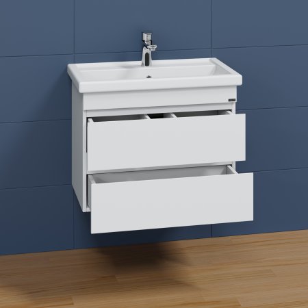 Тумба Санта Марс 70 подвесная с умывальником Фостер 70 