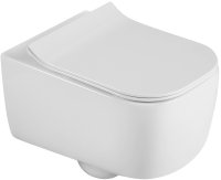 Унитаз Black&White Universe W-730 730W00 подвесной с сиденьем Микролифт Унитаз Black&White Universe W-730 730W00 подвесной с сиденьем Микролифт