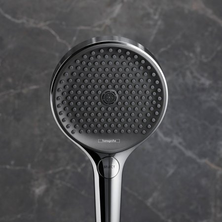 Ручной душ Hansgrohe Rainfinity 26865000 Хром Черный 