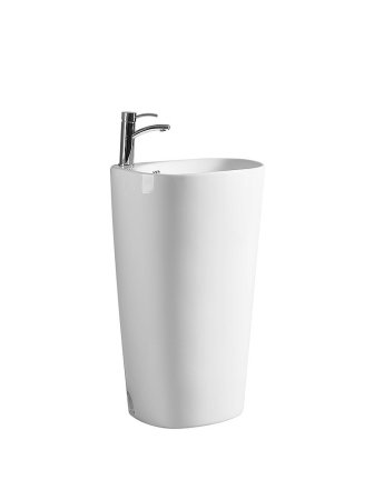 Раковина SantiLine SL-4001 белая глянцевая 