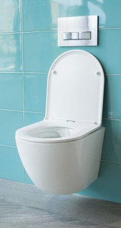 Унитаз Creto Cer C2 1001-002Cer-C1W подвесной с сиденьем Микролифт 