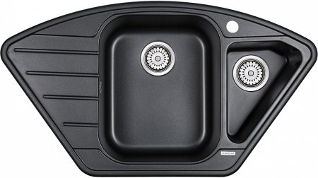 Мойка кухонная Paulmark Wiese PM529050-BL черный 