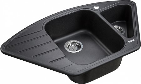 Мойка кухонная Paulmark Wiese PM529050-BL черный 