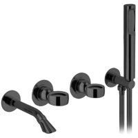 Смеситель для ванны Webert Opera OA860312560 черный