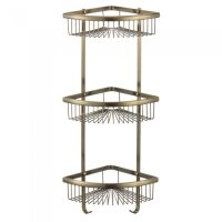 Полка угловая GANZER GZ30063D BRONZE