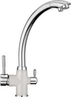 Смеситель Granula GR-3167 для кухонной мойки, арктик