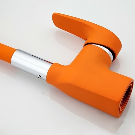 Смеситель для кухни Frap F4453-02 Оранжевый 