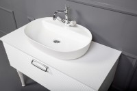 Тумба Armadi Art Linea 100 белая + Хром 842-100-WCR Тумба Armadi Art Linea 100 белая + Хром 842-100-WCR